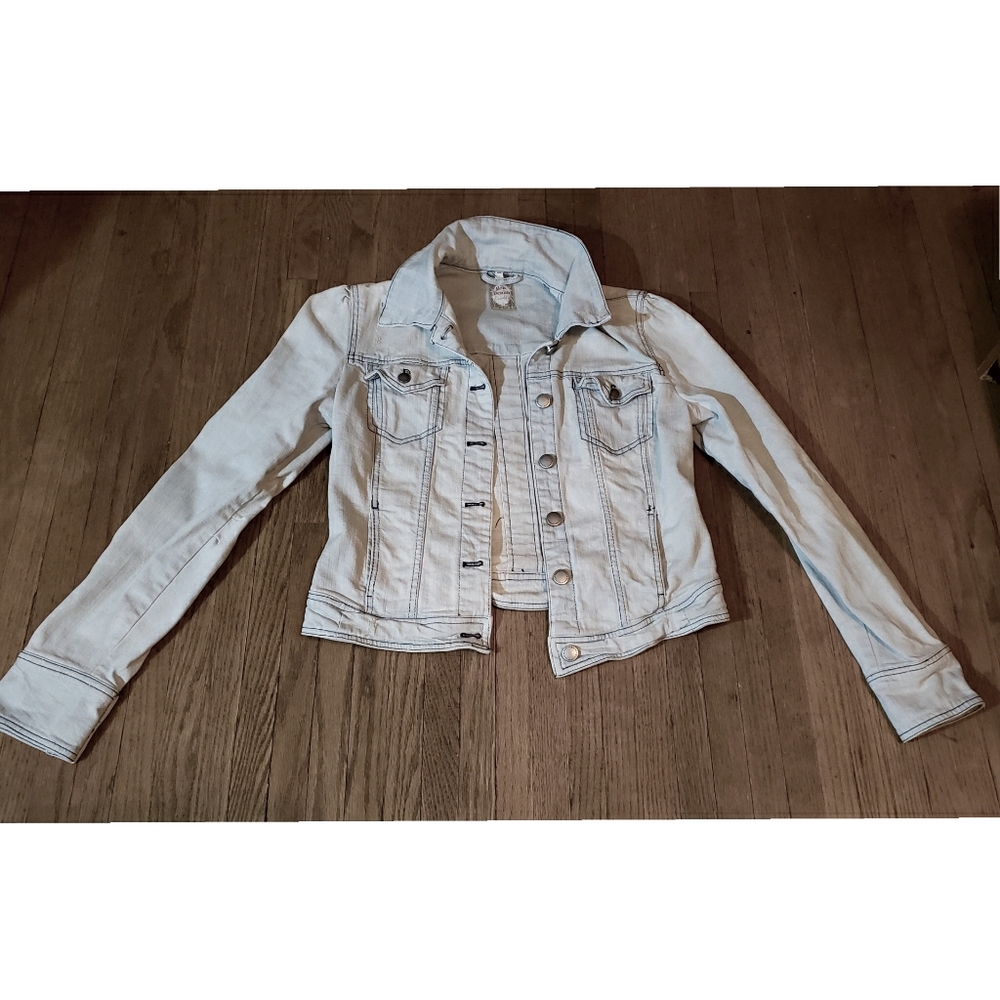 Light Blue Demn Jacket
